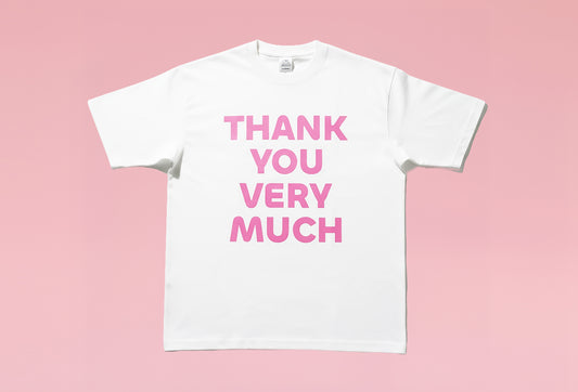 THANK YOU BIG LOGO T-SHIRTS