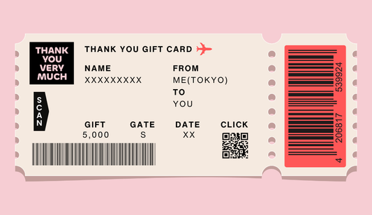 THANK YOU GIFT CARD