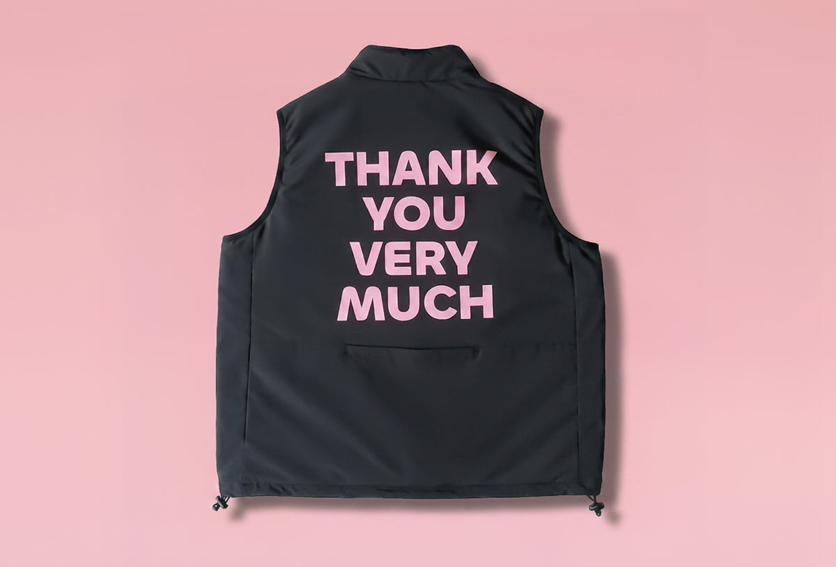 THANK YOU BAGMAN VEST
